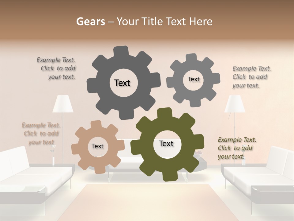 Wei Leer Orange PowerPoint Template