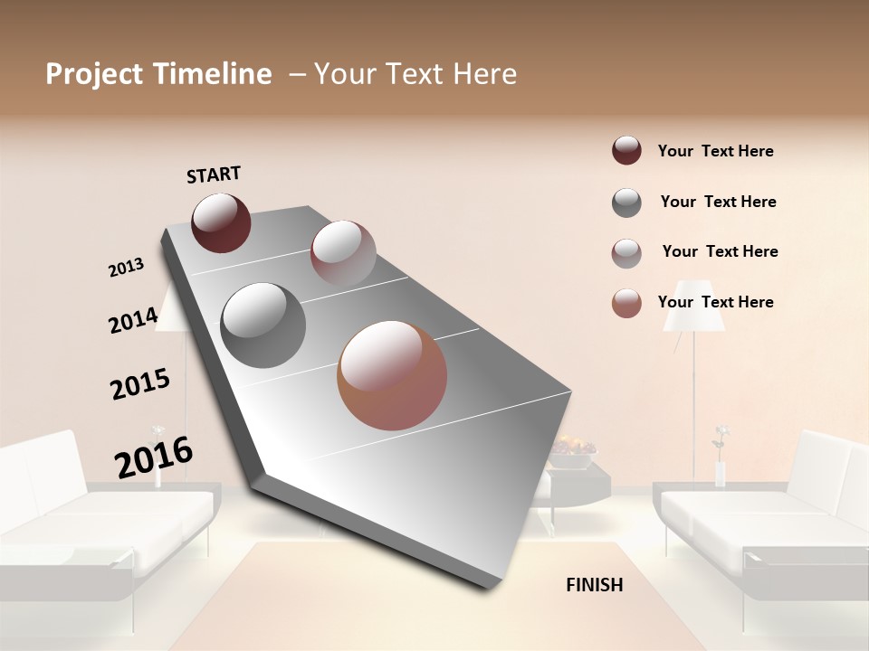 Wei Leer Orange PowerPoint Template
