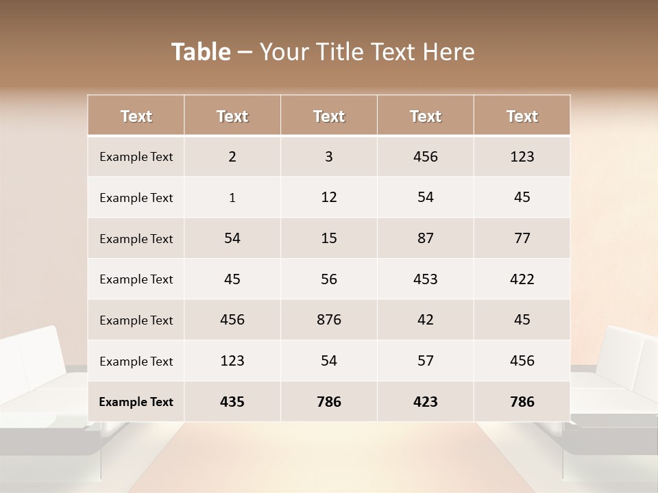 Wei Leer Orange PowerPoint Template