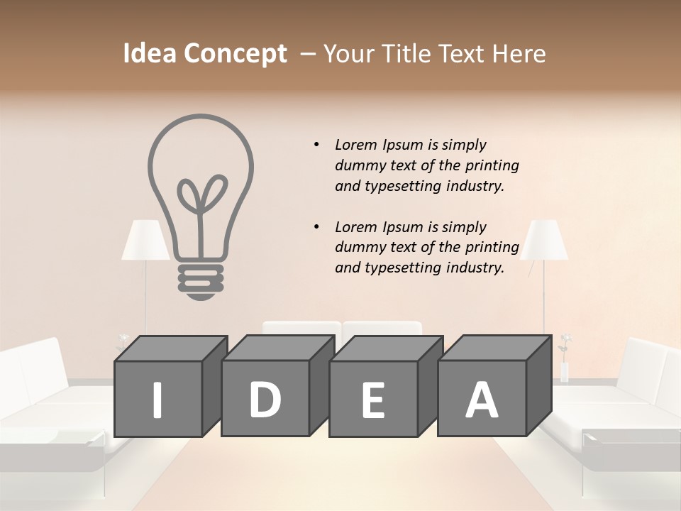 Wei Leer Orange PowerPoint Template