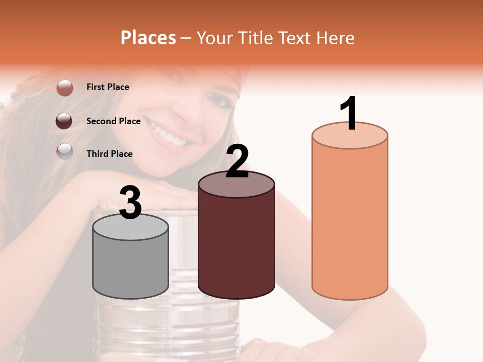 Person House Smile PowerPoint Template