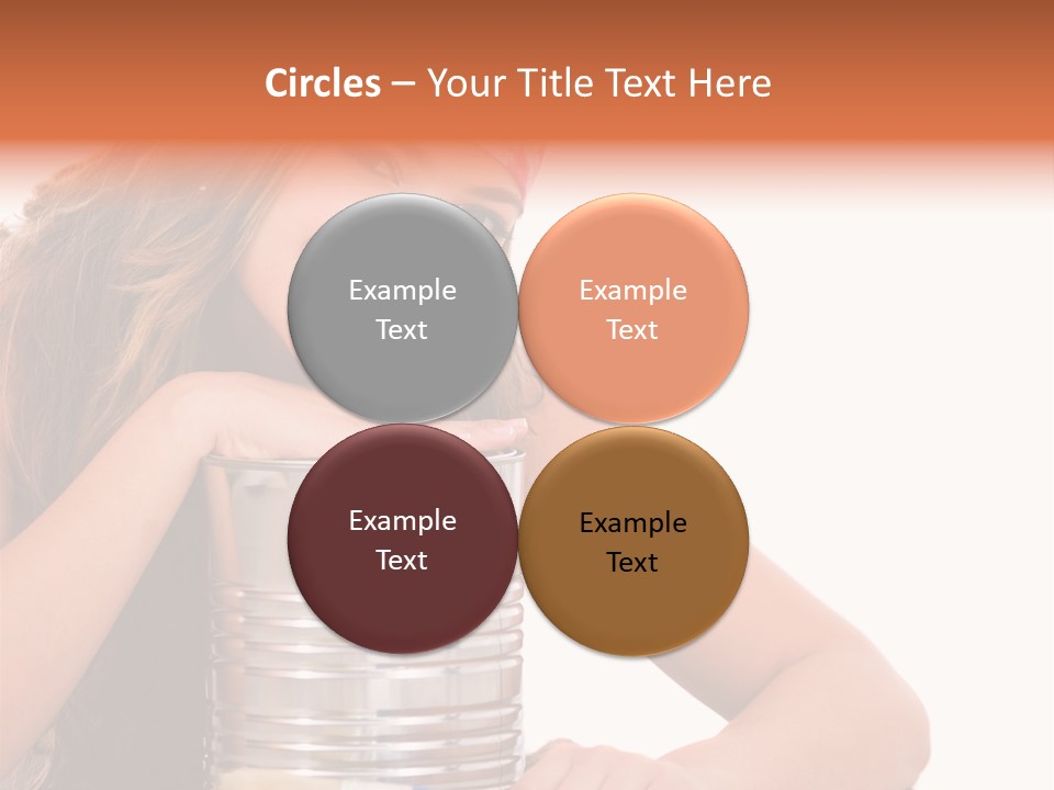 Person House Smile PowerPoint Template