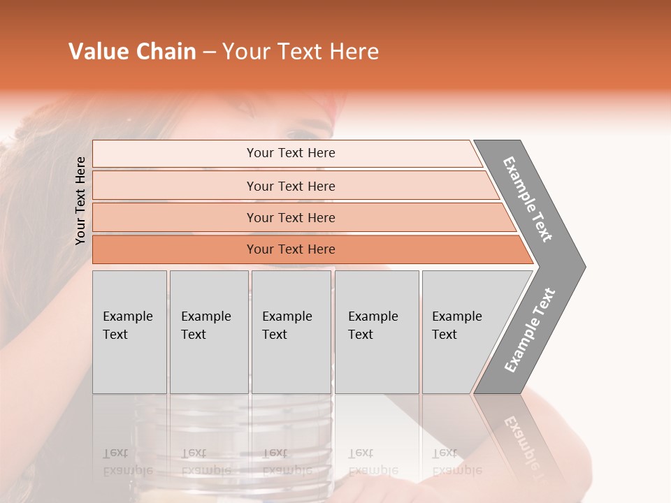 Person House Smile PowerPoint Template