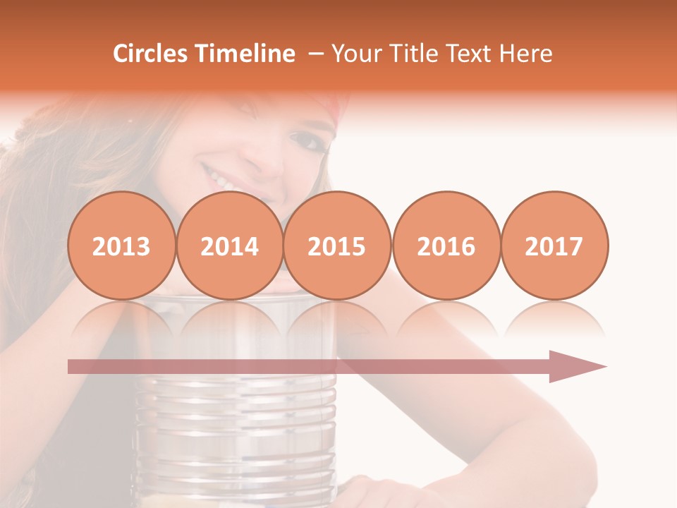 Person House Smile PowerPoint Template