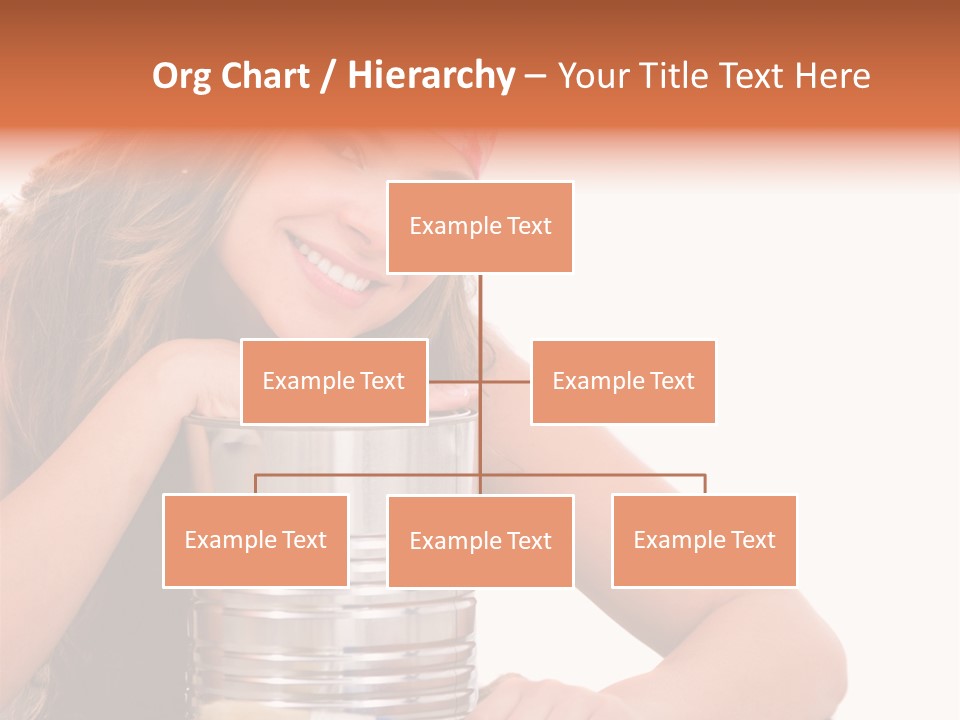 Person House Smile PowerPoint Template