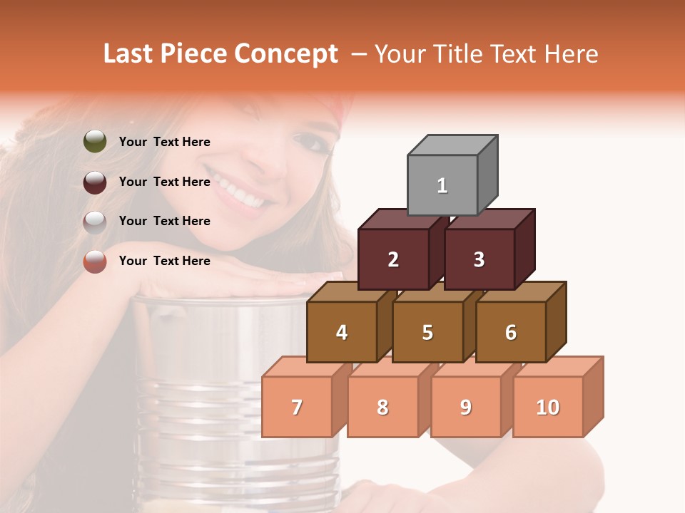 Person House Smile PowerPoint Template