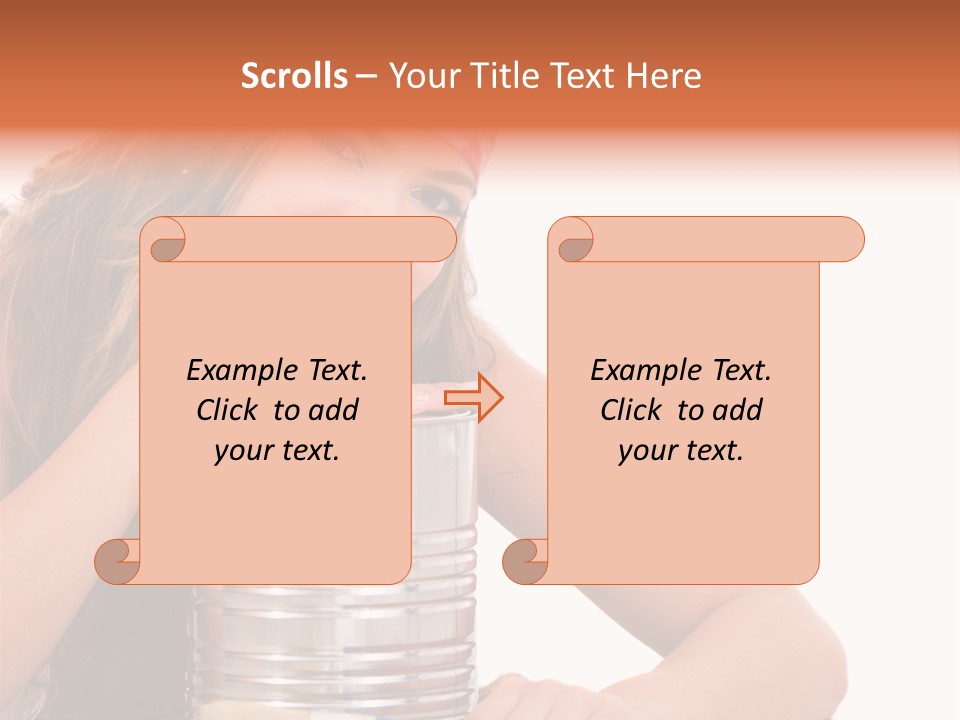 Person House Smile PowerPoint Template