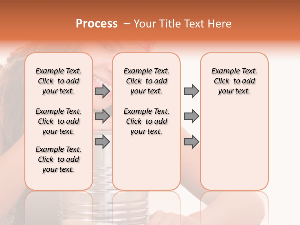Person House Smile PowerPoint Template
