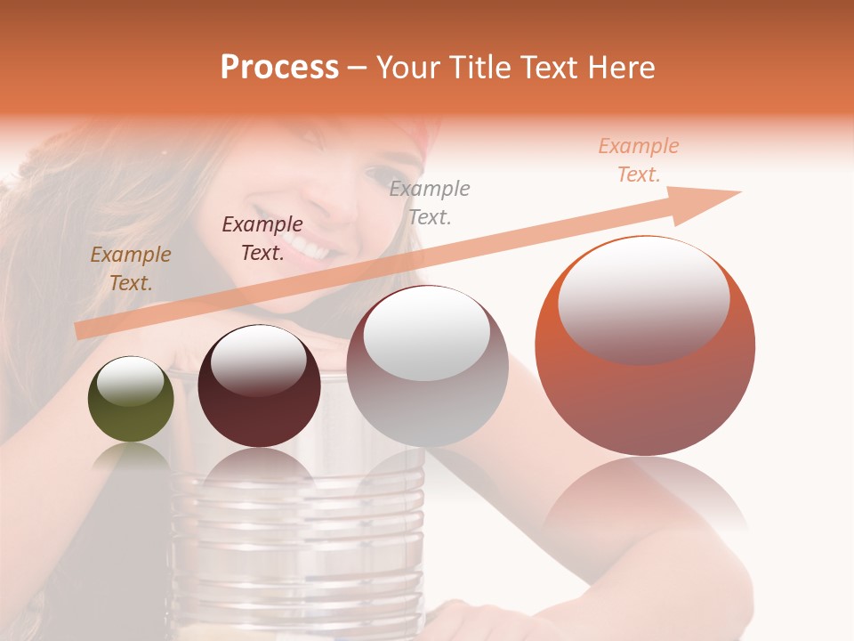 Person House Smile PowerPoint Template