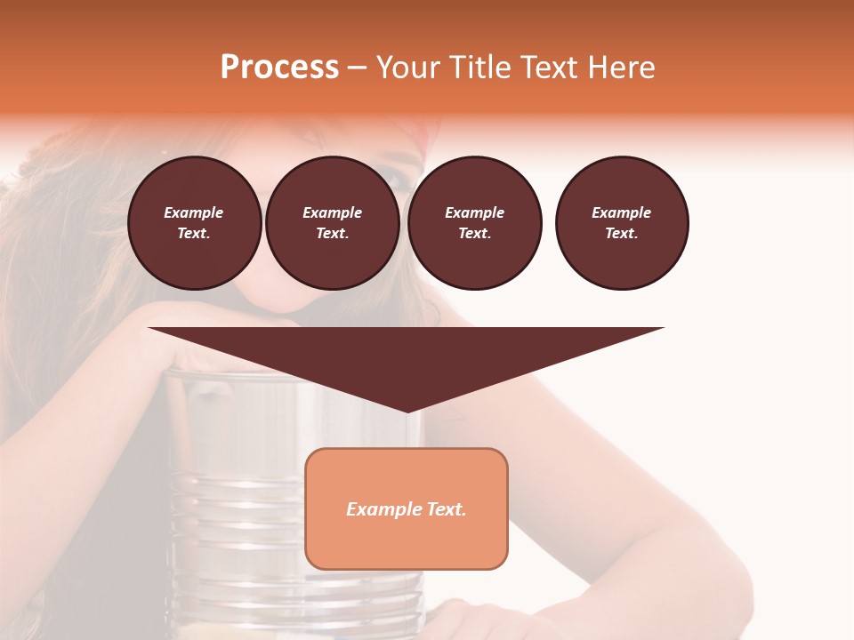 Person House Smile PowerPoint Template