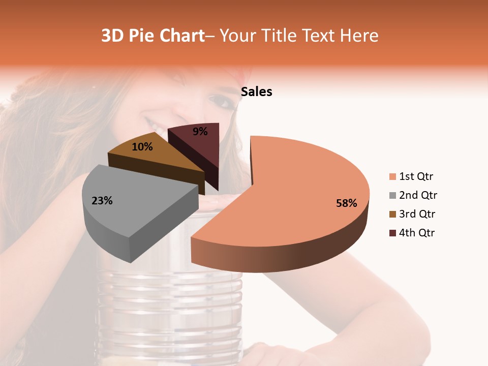 Person House Smile PowerPoint Template