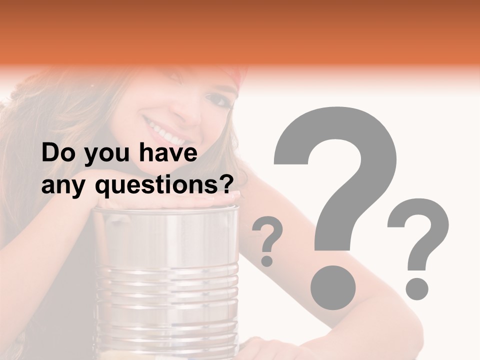 Person House Smile PowerPoint Template