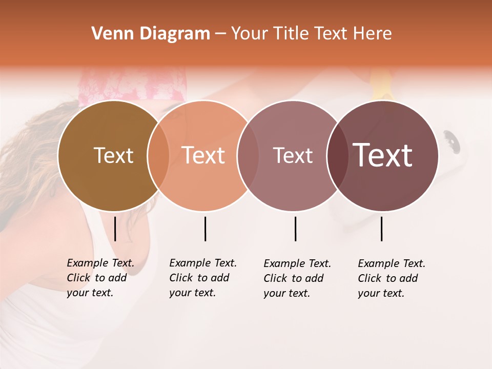 Girl Gorgeous Paintbrush PowerPoint Template