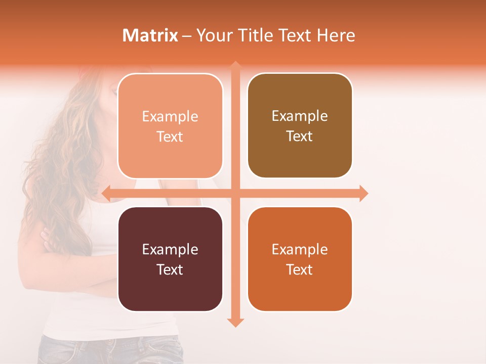 Roller Person Smiling PowerPoint Template