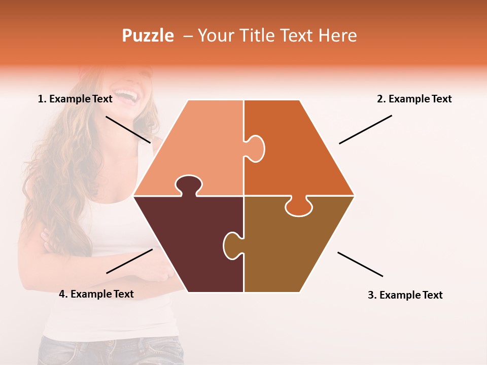 Roller Person Smiling PowerPoint Template