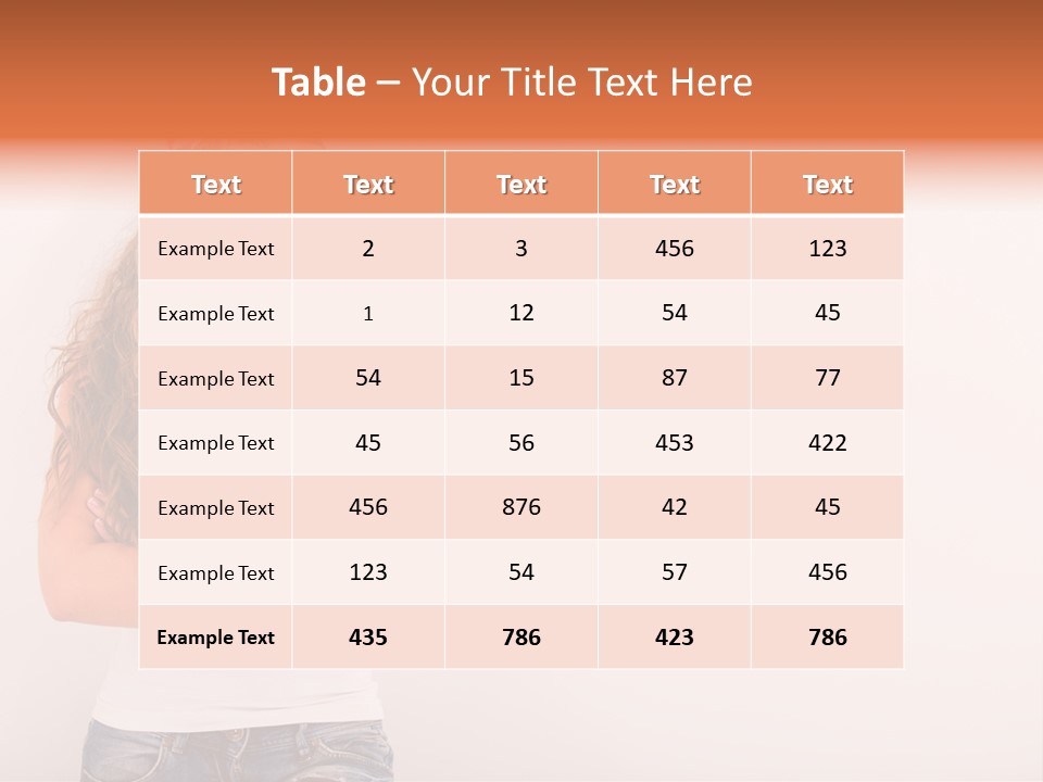 Roller Person Smiling PowerPoint Template
