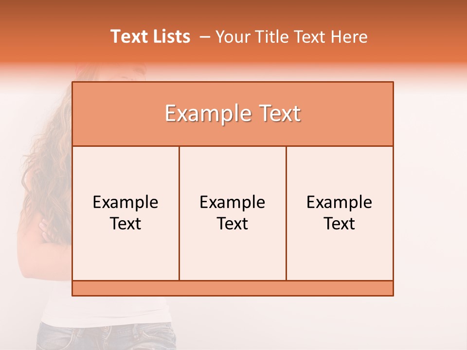 Roller Person Smiling PowerPoint Template