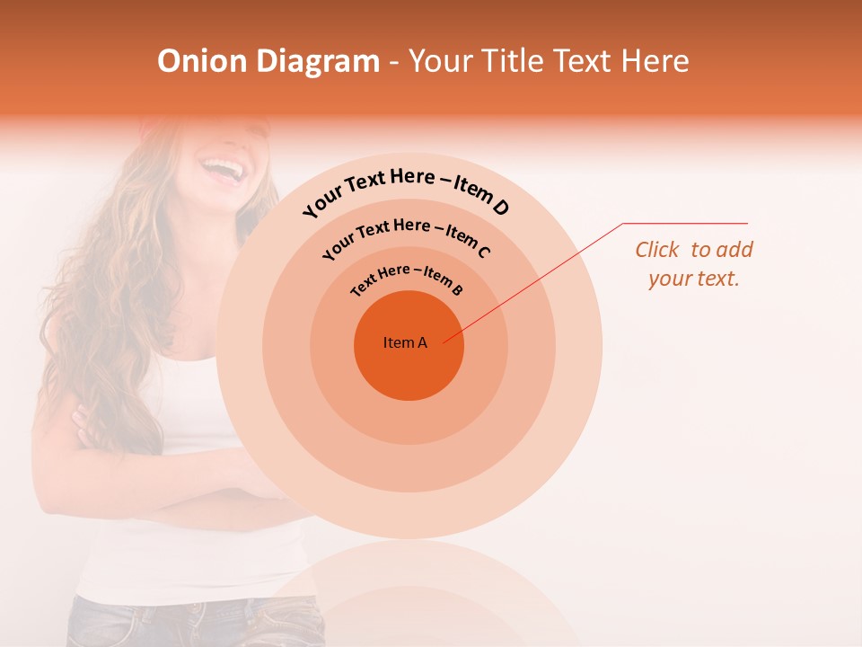 Roller Person Smiling PowerPoint Template