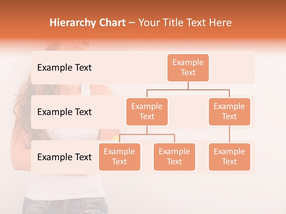 Roller Person Smiling PowerPoint Template