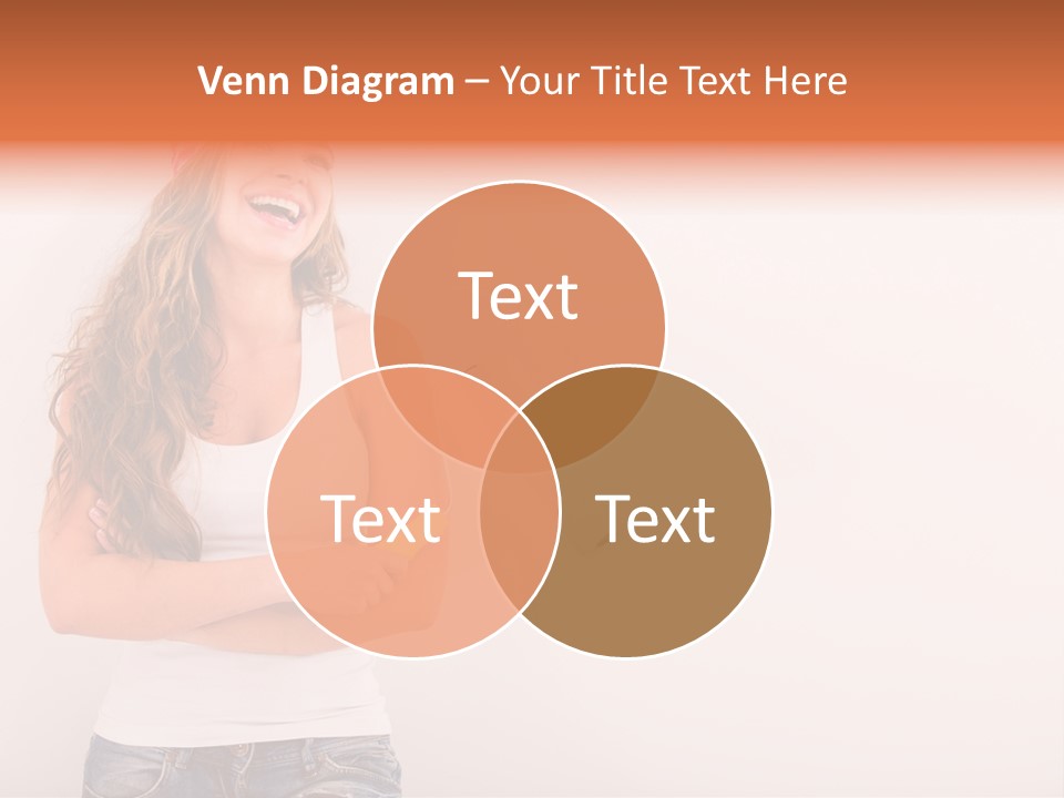 Roller Person Smiling PowerPoint Template