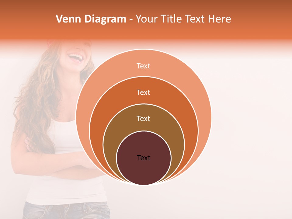 Roller Person Smiling PowerPoint Template