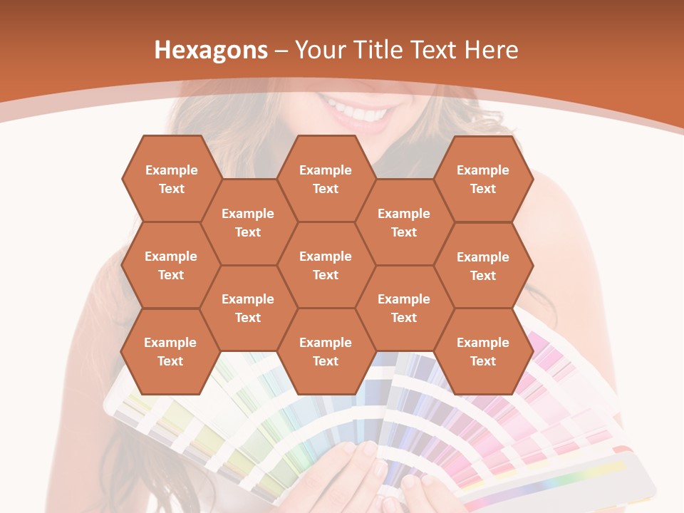 Isolated White Young PowerPoint Template