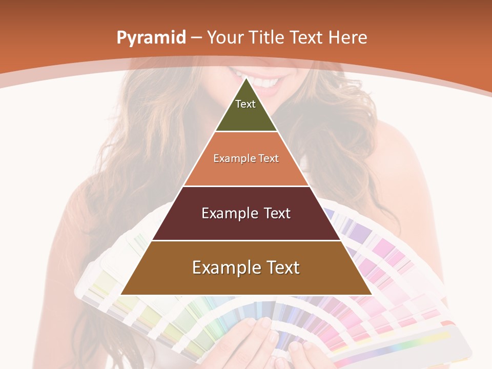 Isolated White Young PowerPoint Template