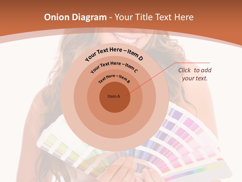 Isolated White Young PowerPoint Template