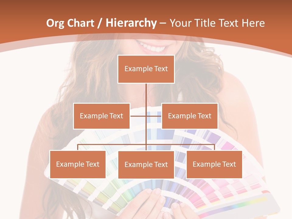 Isolated White Young PowerPoint Template