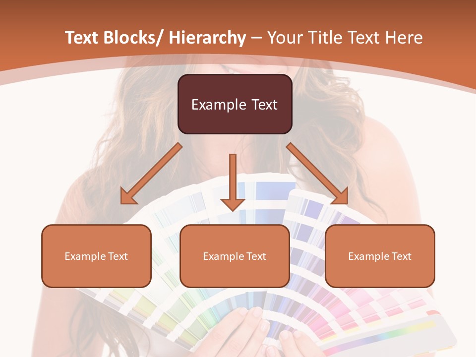 Isolated White Young PowerPoint Template