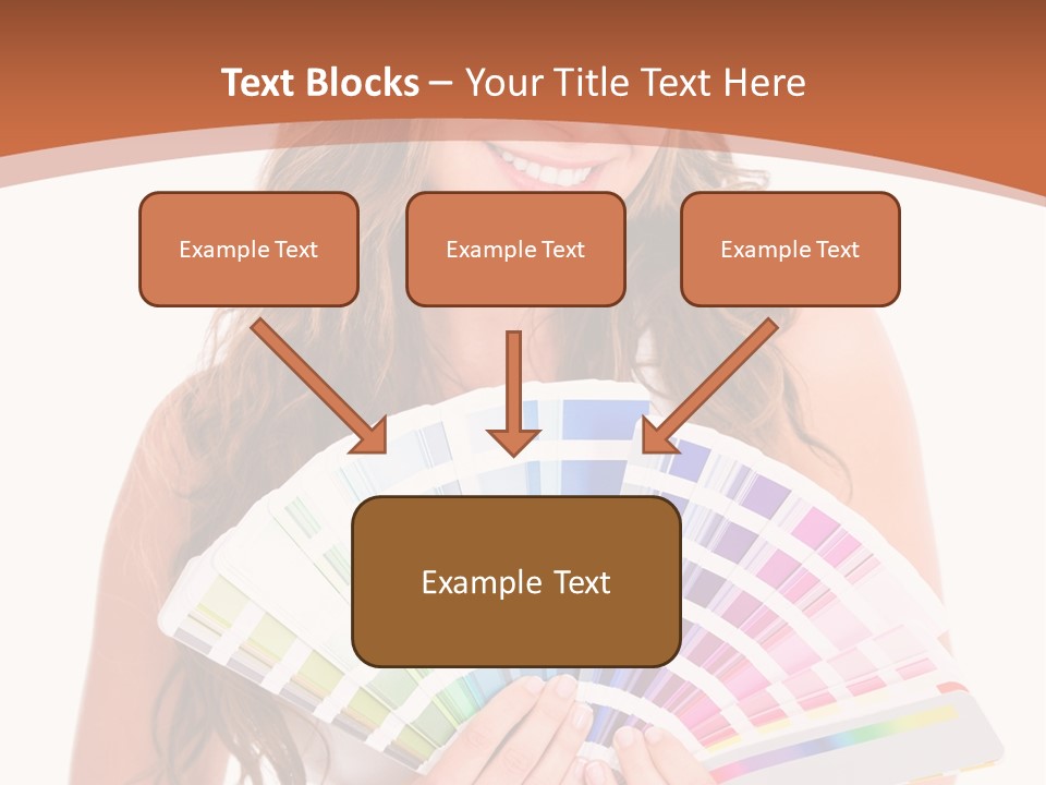 Isolated White Young PowerPoint Template