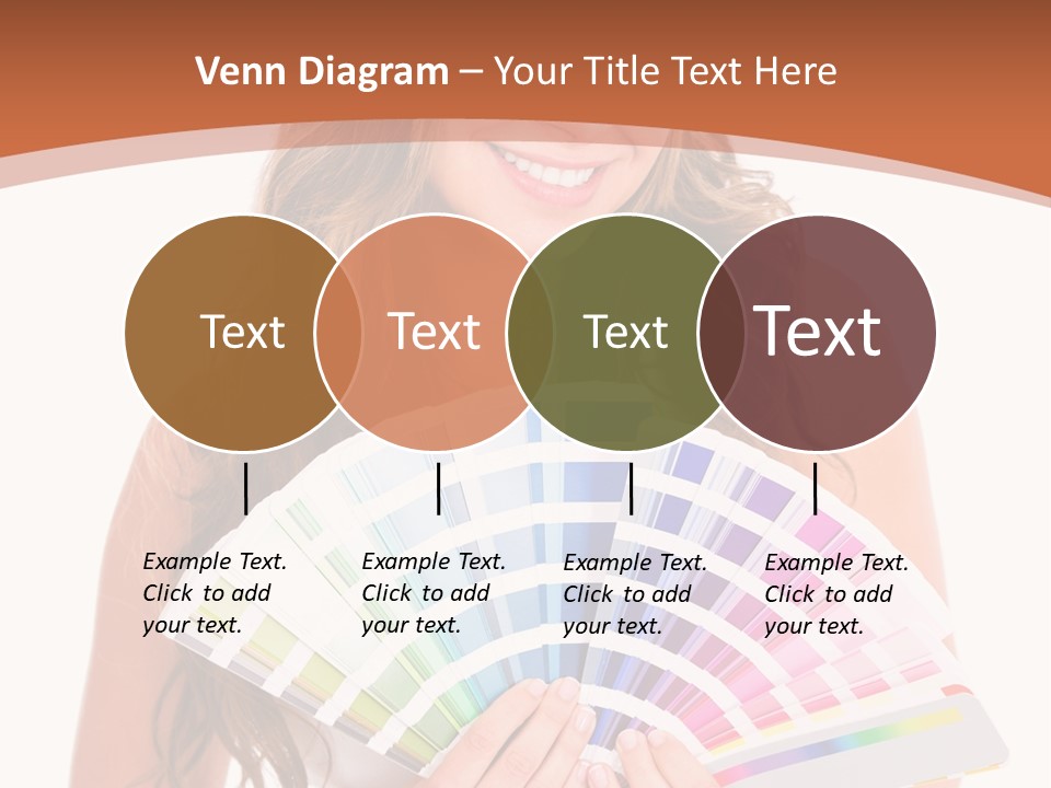 Isolated White Young PowerPoint Template