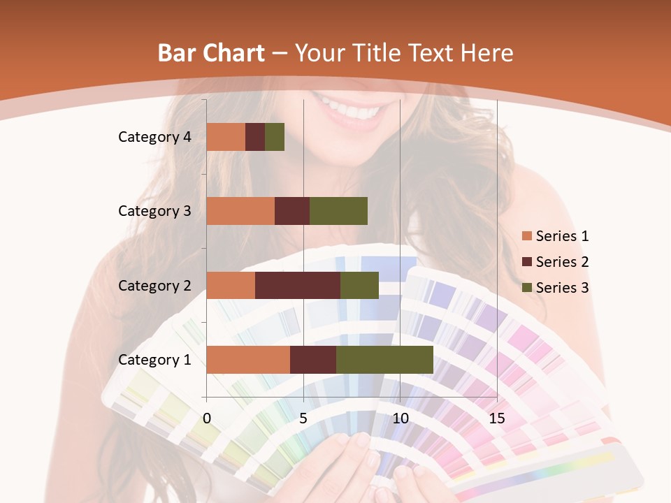 Isolated White Young PowerPoint Template