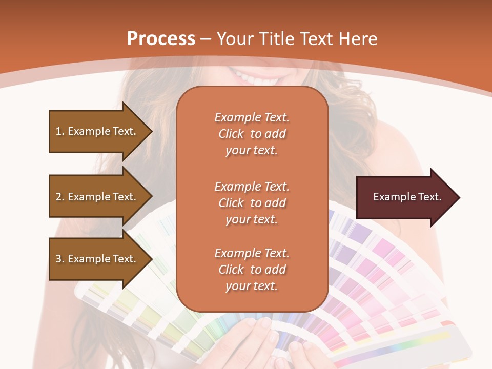 Isolated White Young PowerPoint Template