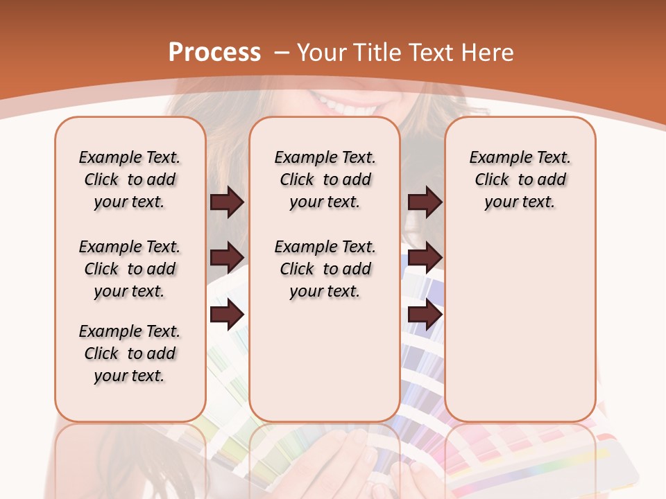Isolated White Young PowerPoint Template