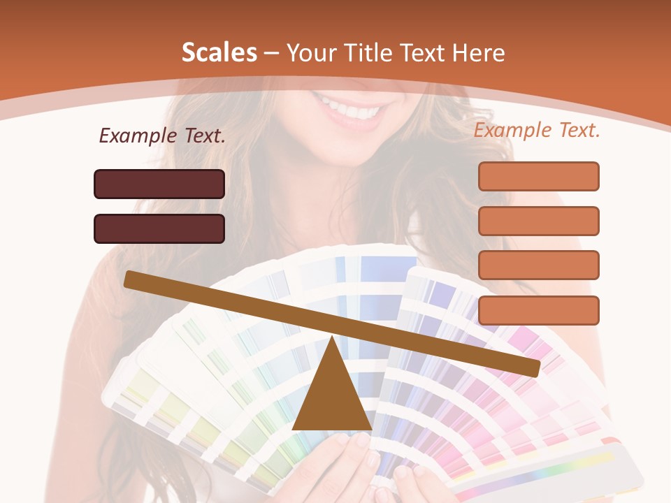 Isolated White Young PowerPoint Template