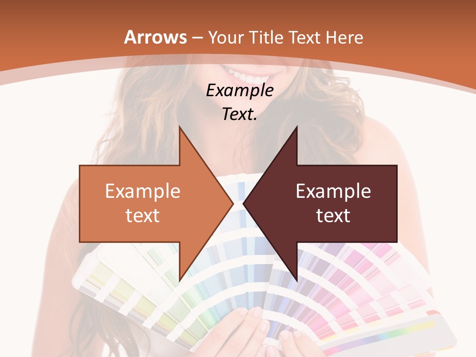 Isolated White Young PowerPoint Template