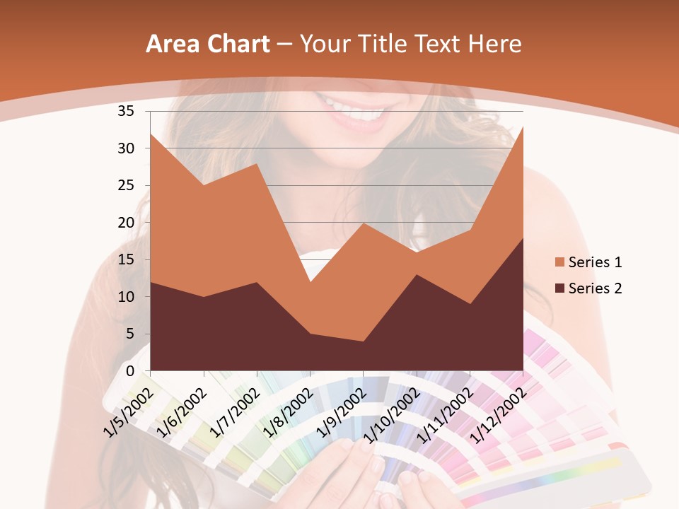 Isolated White Young PowerPoint Template