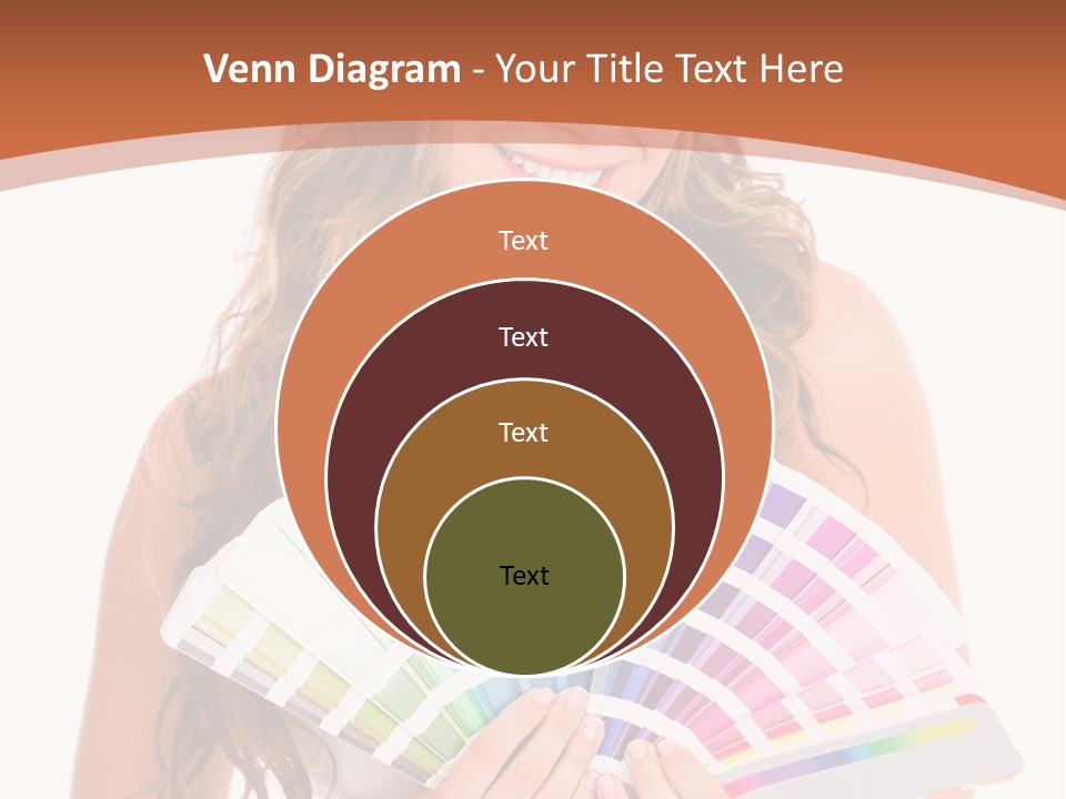 Isolated White Young PowerPoint Template