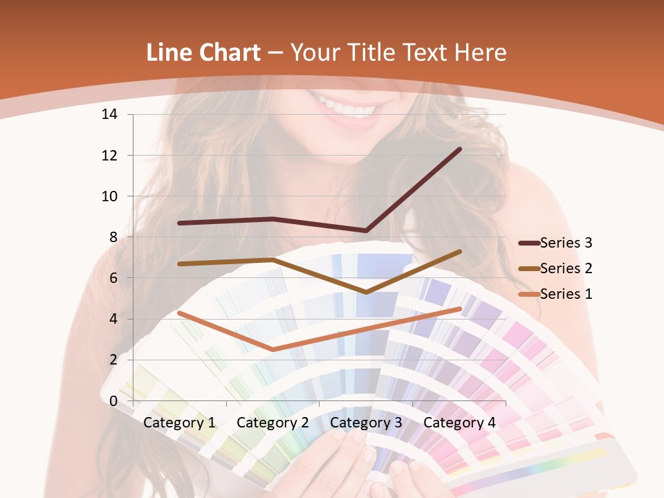 Isolated White Young PowerPoint Template