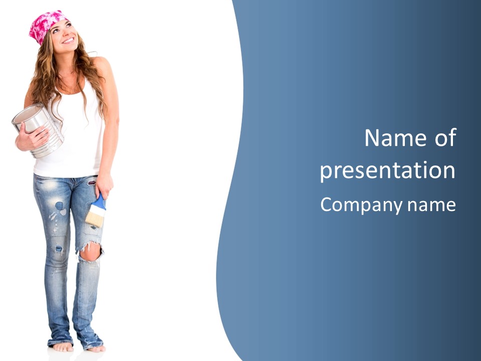 Attractive Can Smile PowerPoint Template