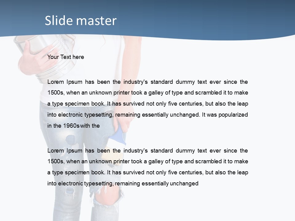 Attractive Can Smile PowerPoint Template