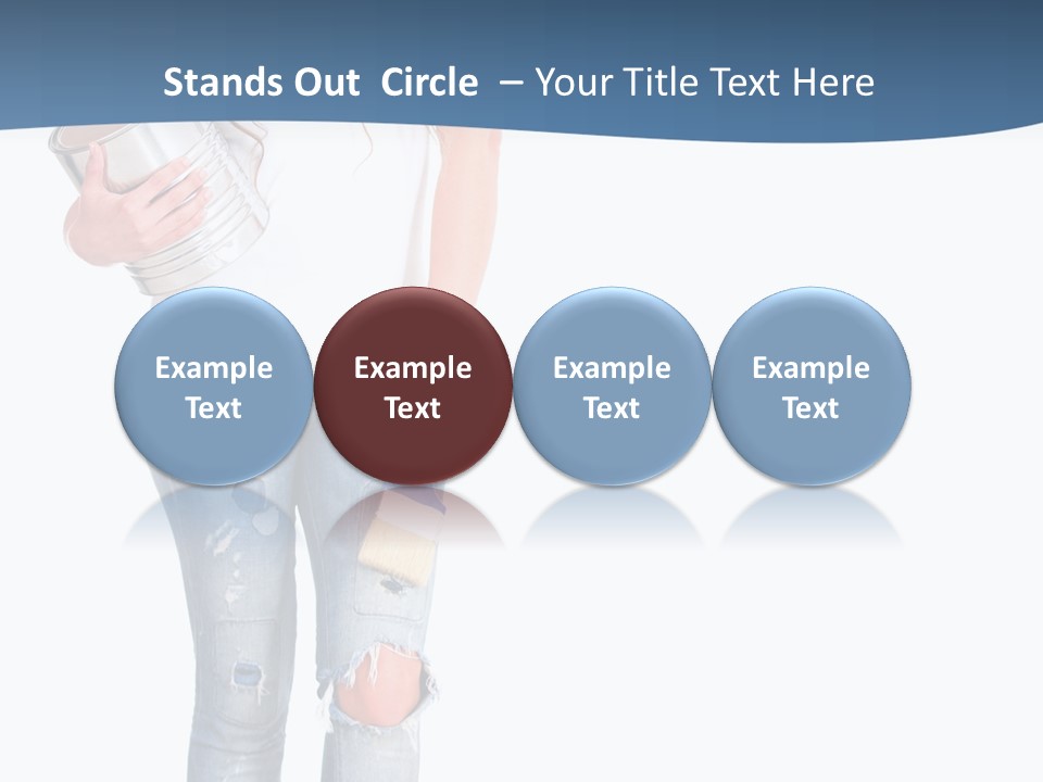 Attractive Can Smile PowerPoint Template