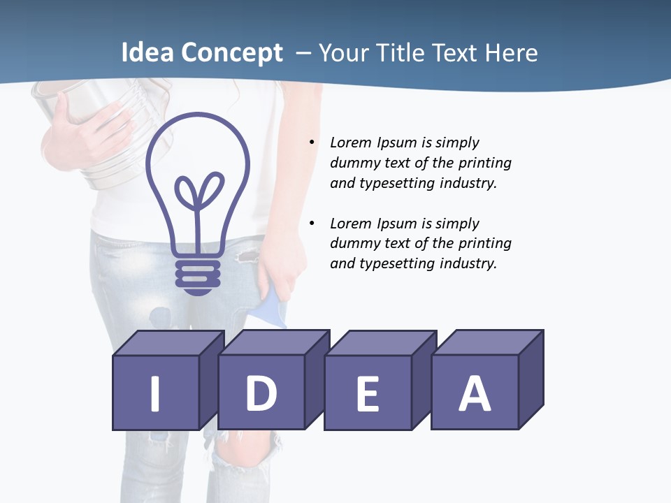 Attractive Can Smile PowerPoint Template