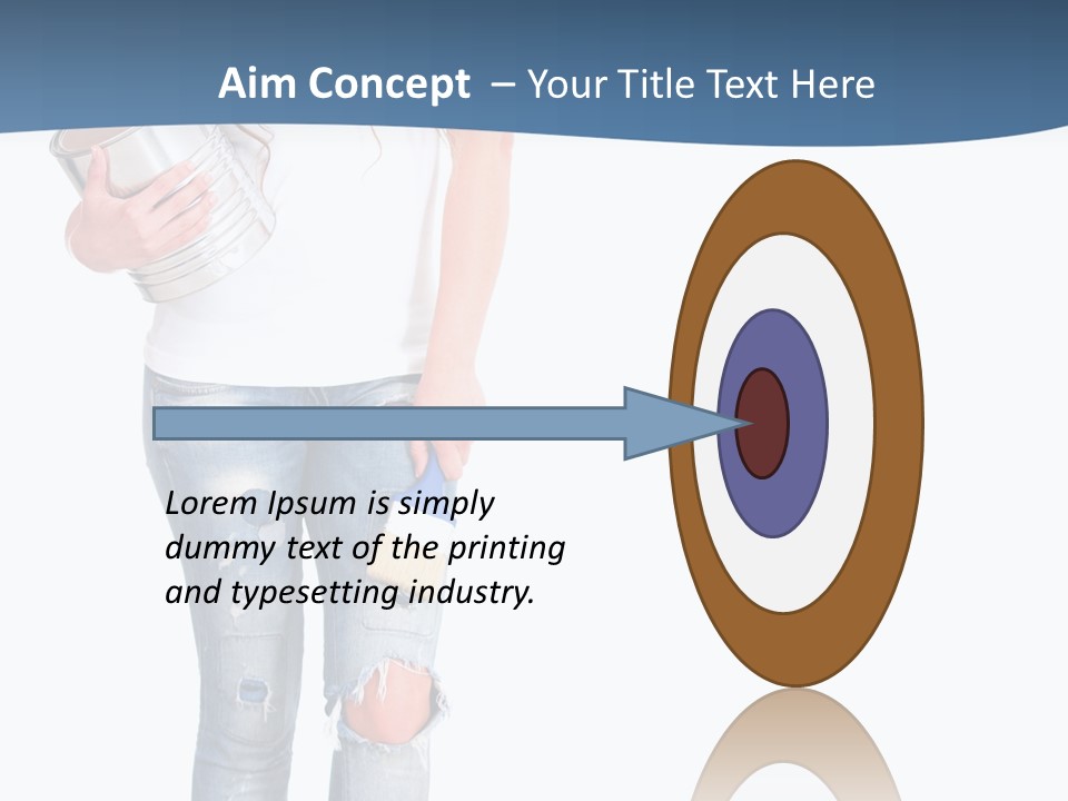 Attractive Can Smile PowerPoint Template