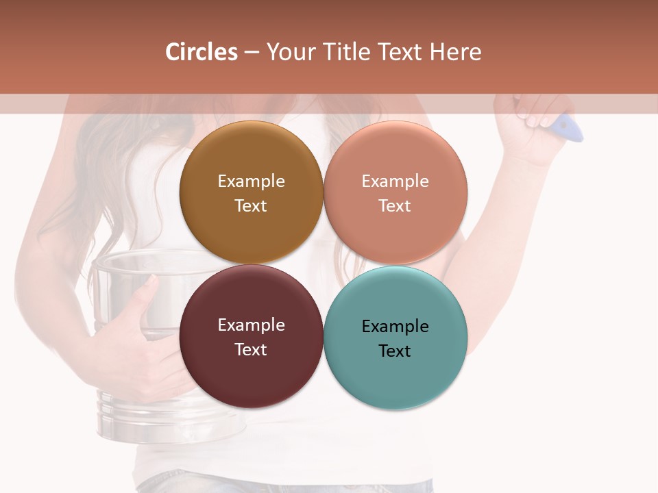 Person Young Decorator PowerPoint Template