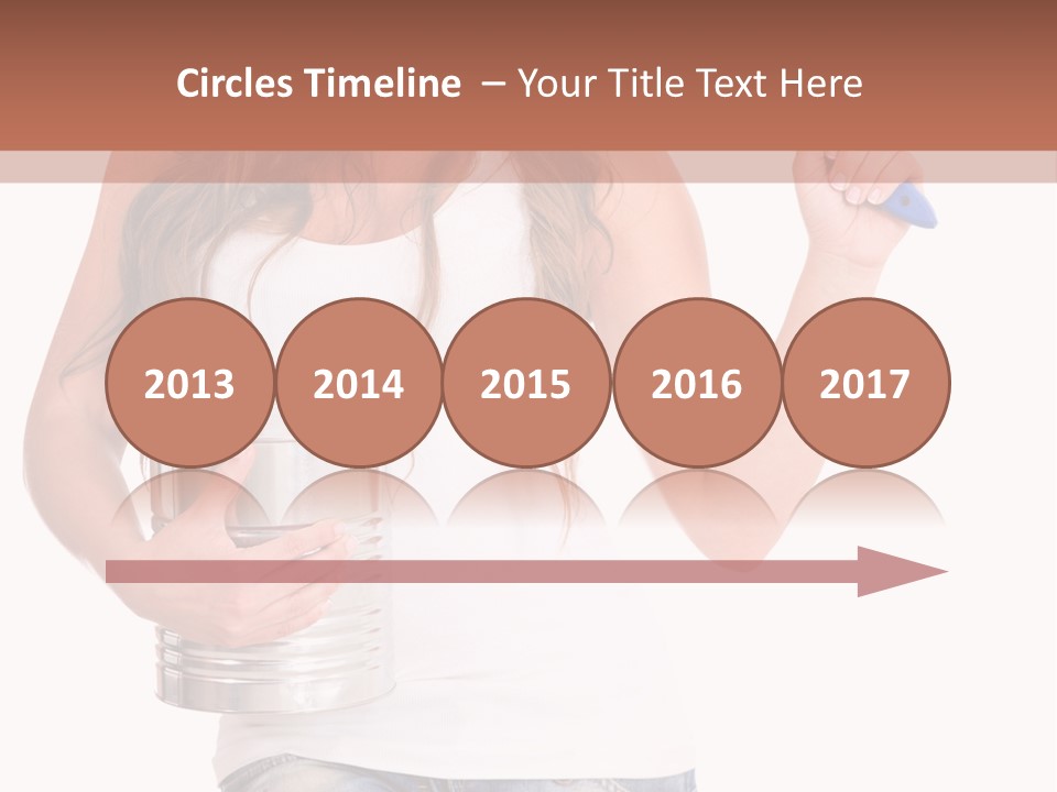 Person Young Decorator PowerPoint Template