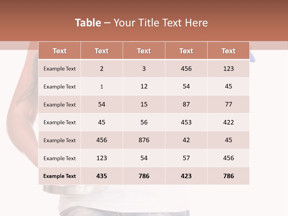 Person Young Decorator PowerPoint Template