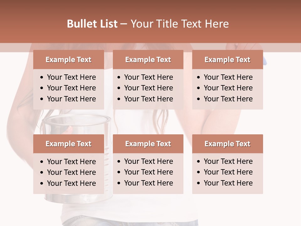 Person Young Decorator PowerPoint Template