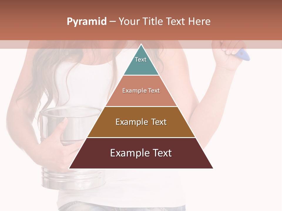 Person Young Decorator PowerPoint Template